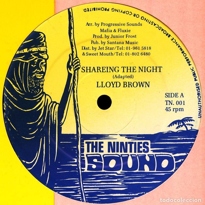 Discos de vinilo: Shareing The Night (12&rdquo; Maxi) - Brown, Lloyd - Foto 1