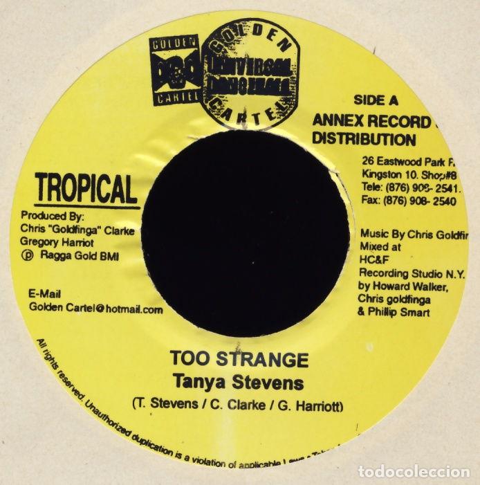 Discos de vinilo: Too Strange (7&rdquo; Single) - Stephens, Tanya - Foto 1