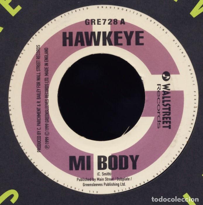 Discos de vinilo: Mi Body (7&rdquo; Single) - Hawkeye - Foto 1