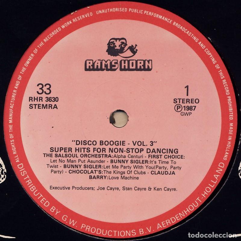 Discos de vinilo: Disco Boogie Vol. 3 - Various - Foto 1