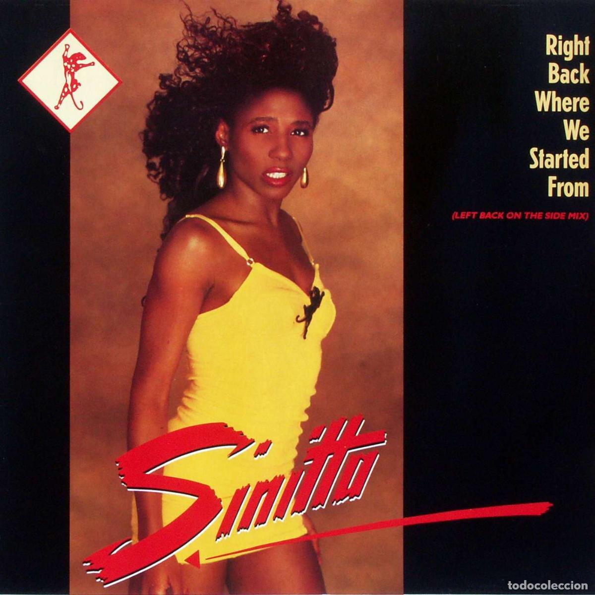 Discos de vinilo: Right Back Where We Started From (12&rdquo; Maxi) - Sinitta - Foto 1