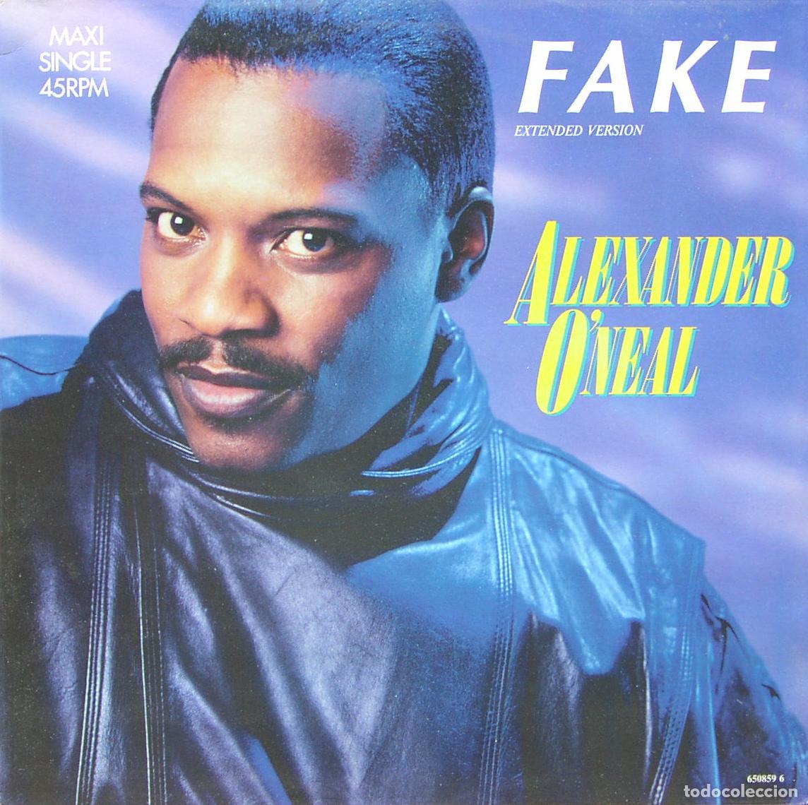Discos de vinilo: Fake (12&rdquo; Maxi) - ONeal, Alexander - Foto 1