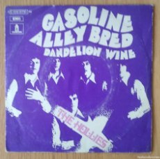 Discos de vinilo: THE HOLLIES: ”GASOLINE ALLEY BRED/ DANDELION WINE” SINGLE VINILO 1970. Lote 366759001