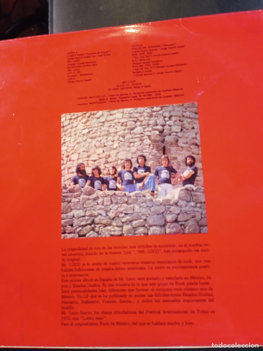 Discos de vinilo: MR. LOCO- LP. - Foto 2