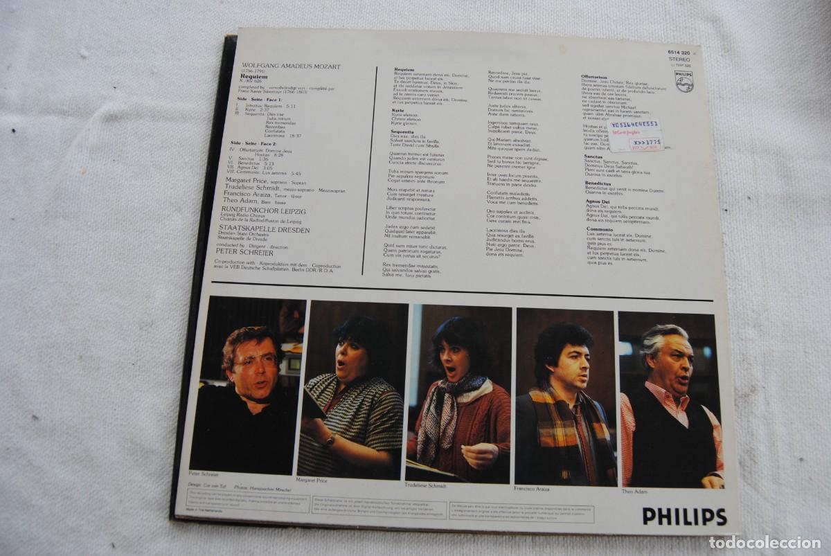 Discos de vinilo: Mozart . Requiem. philips 1983 lp - Foto 2