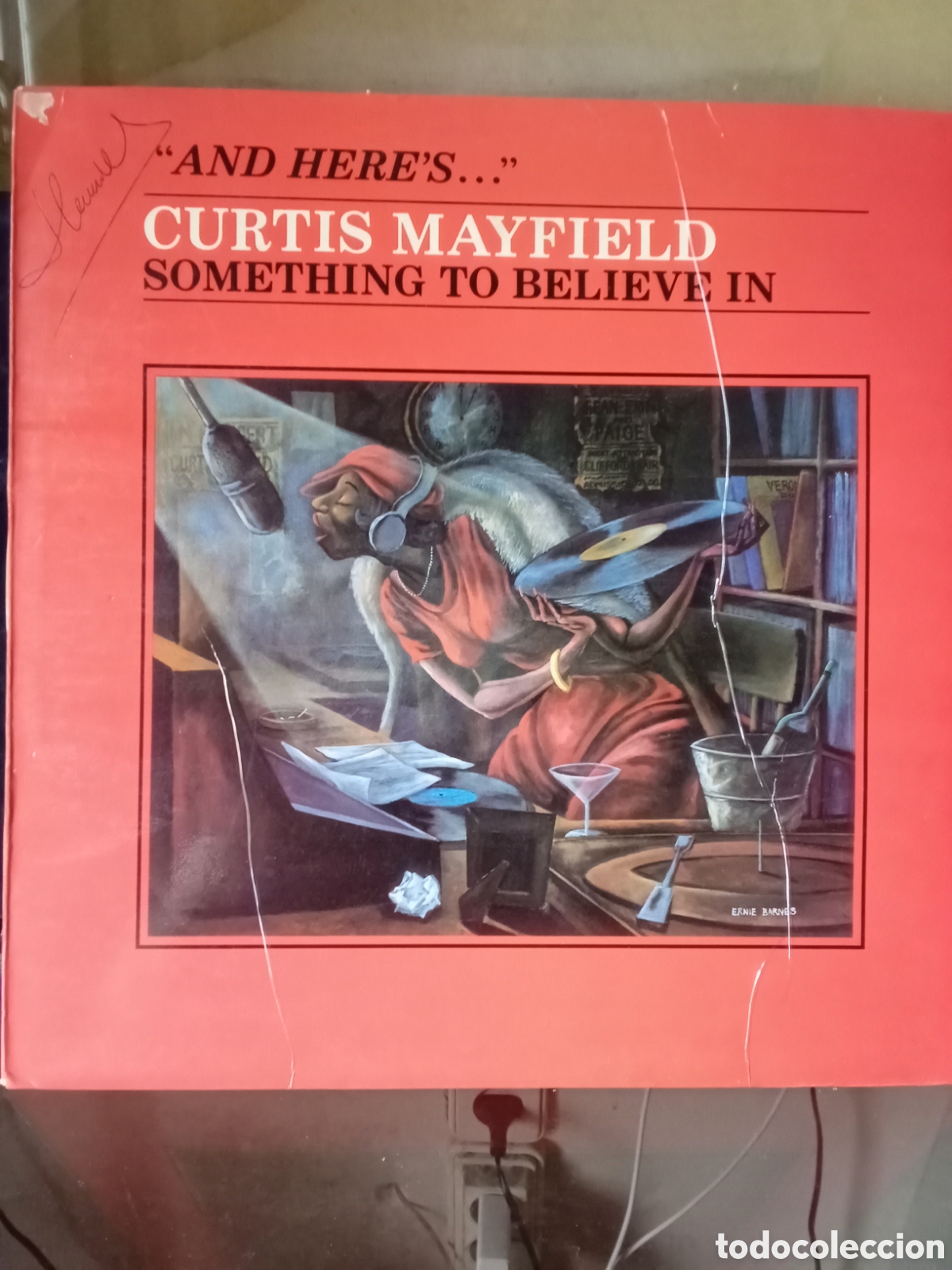 Discos de vinilo: CURTIS MAYFIELD 1980 Copia Spain Polydor - Foto 1