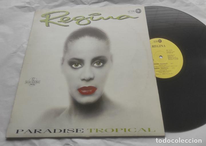 Discos de vinilo: REGINA - PARADISE TROPICAL - MAXI - Foto 1
