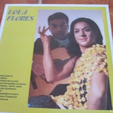 Discos de vinilo: LOLA FLORES - LOLA FLORES (PIDIENDO GUERRA, ETC). LP, EDICIÓN ESPAÑOLA 12” DE 1971. IMPECABLE. Lote 366772351
