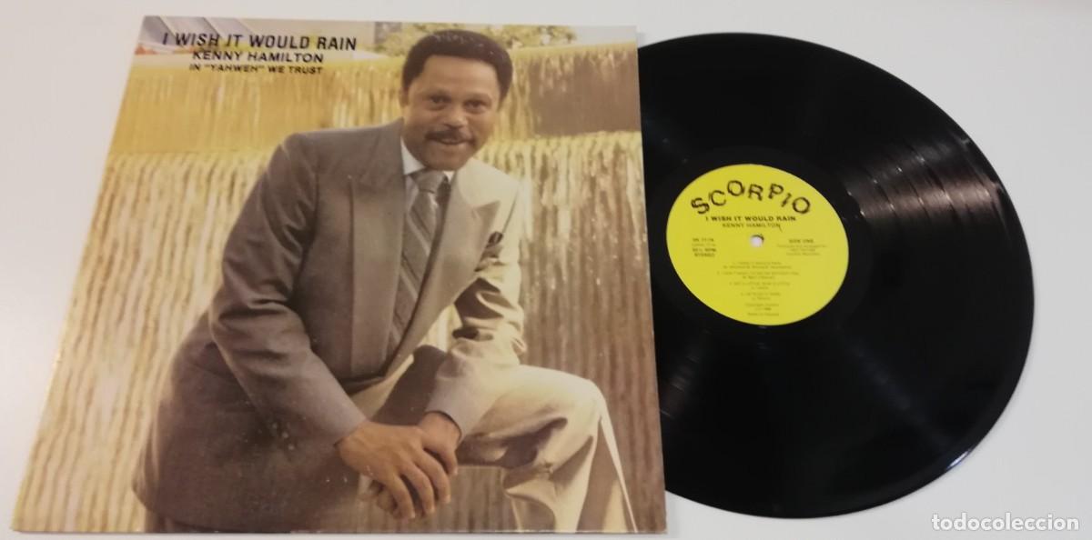 Discos de vinilo: Kenny Hamilton - I Wish It Would Rain (LP, Album) 1986