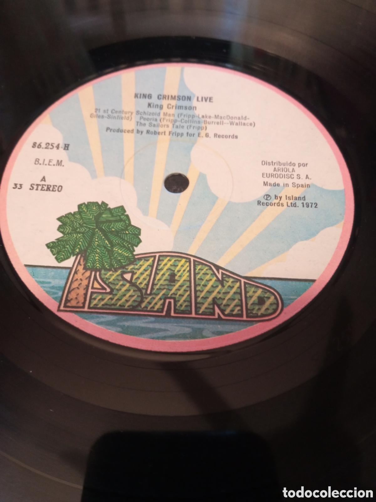 Discos de vinilo: King Crimson - Earthbound - Foto 3
