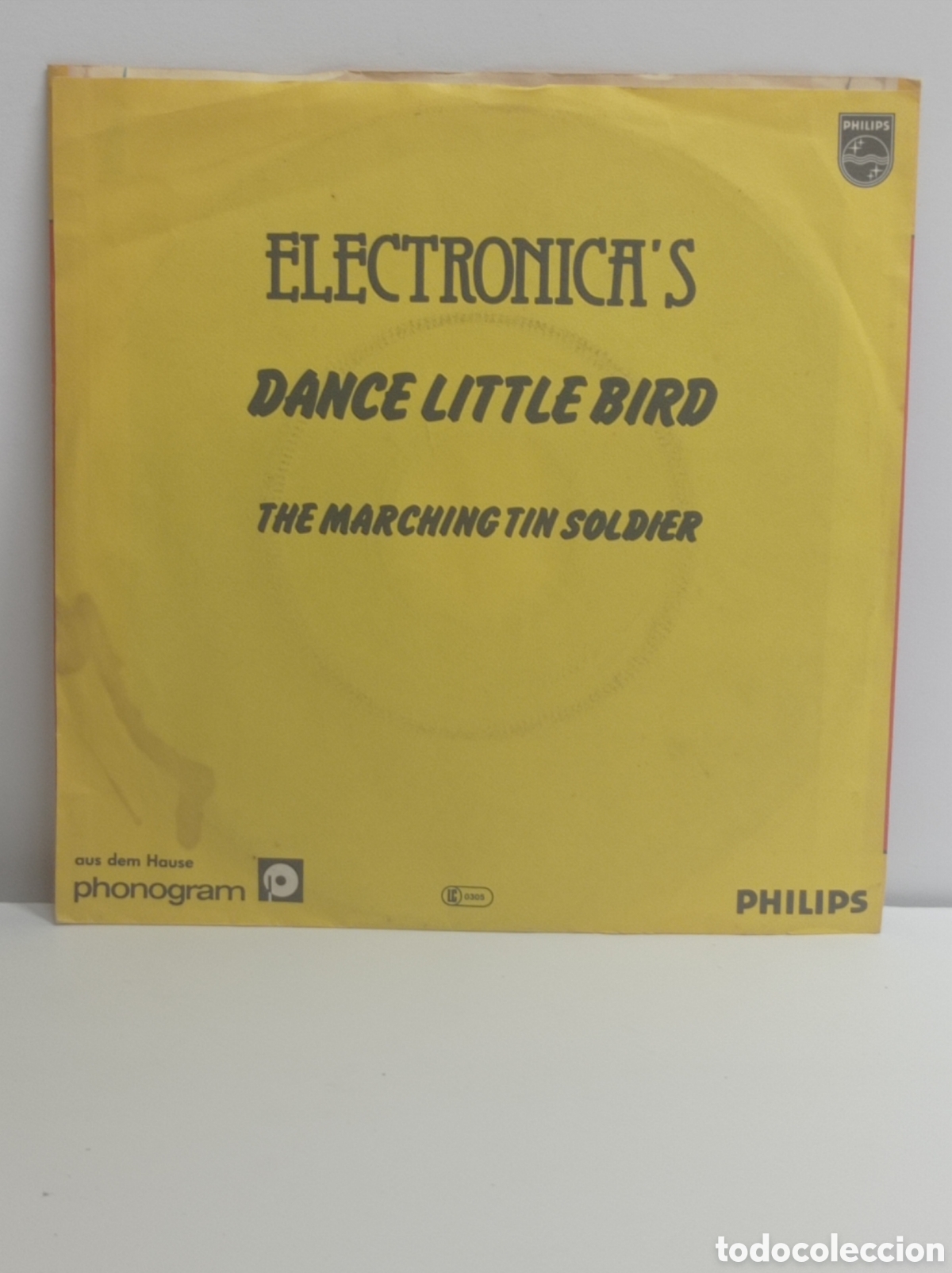 Discos de vinilo: ELECTRONICAS, DANCE LITTEL BIRD (PHILIPS 1980) -SINGLE- - Foto 2