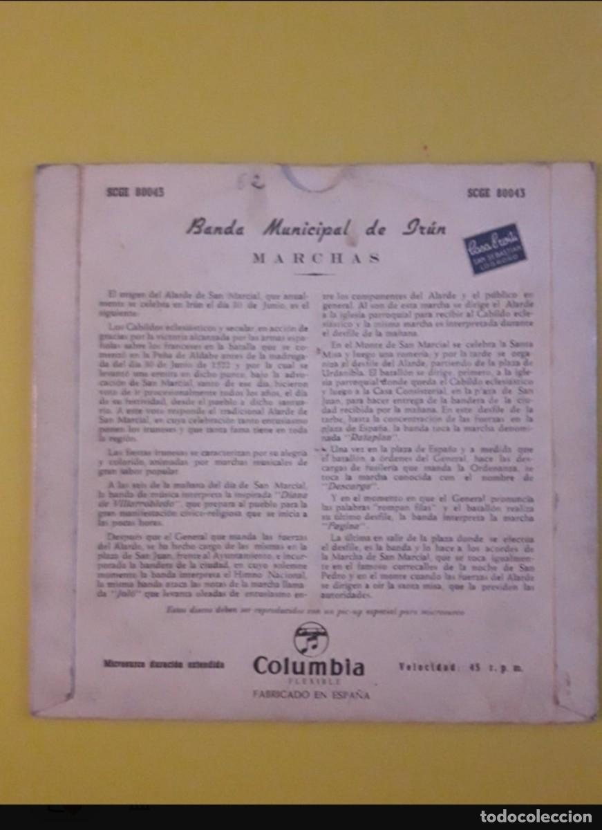 Discos de vinilo: Ep Banda Municipal de Irun - Foto 2