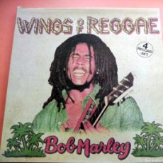 Discos de vinilo: DISCO LP - WINGS OF REGGAE - BOB MARLEY AND THE WAILERS - 4 LP'S - TIME WIND -. Lote 366800611