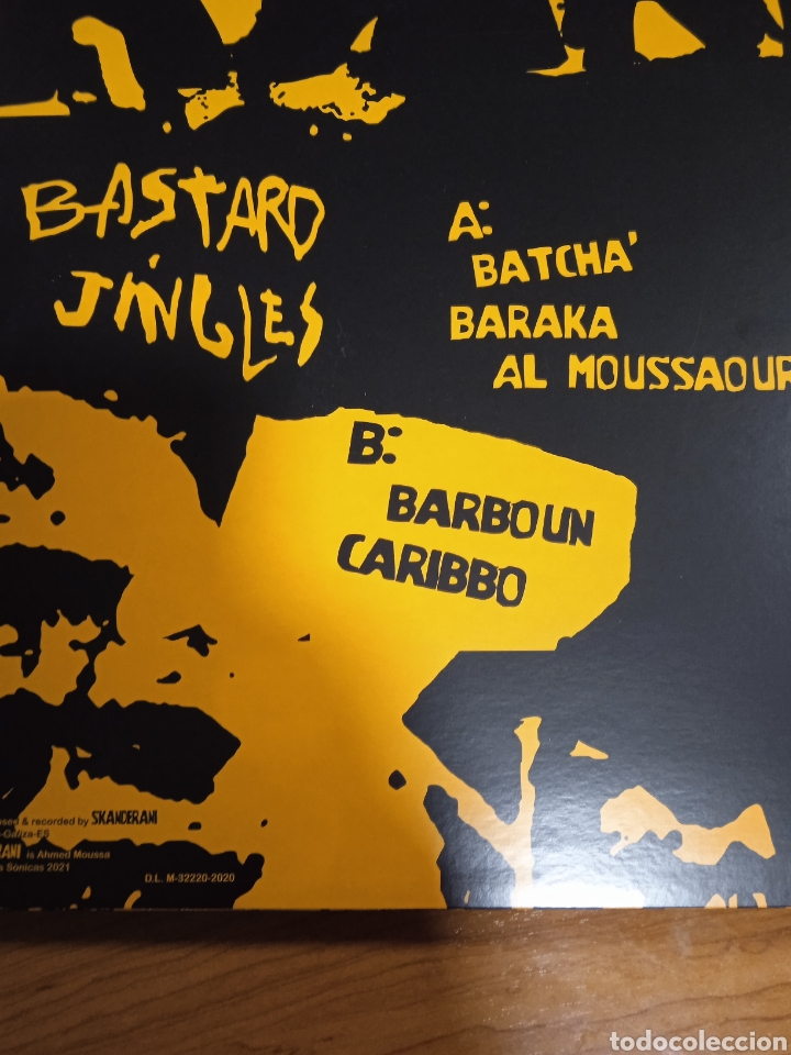 Discos de vinilo: Skanderani - bastardo jingles - Foto 2