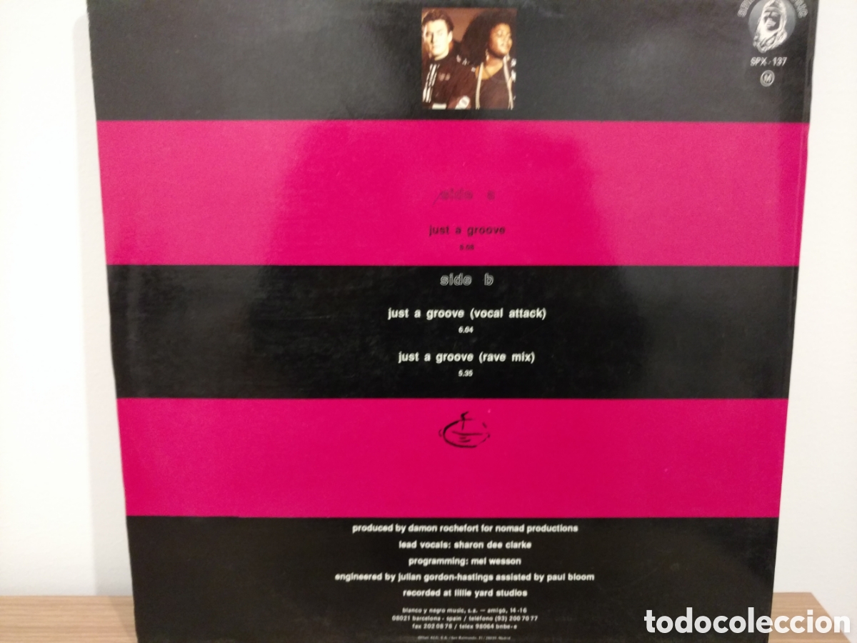 Discos de vinilo: Nomad - Just A Groove (12&rdquo;, Maxi) - Foto 2