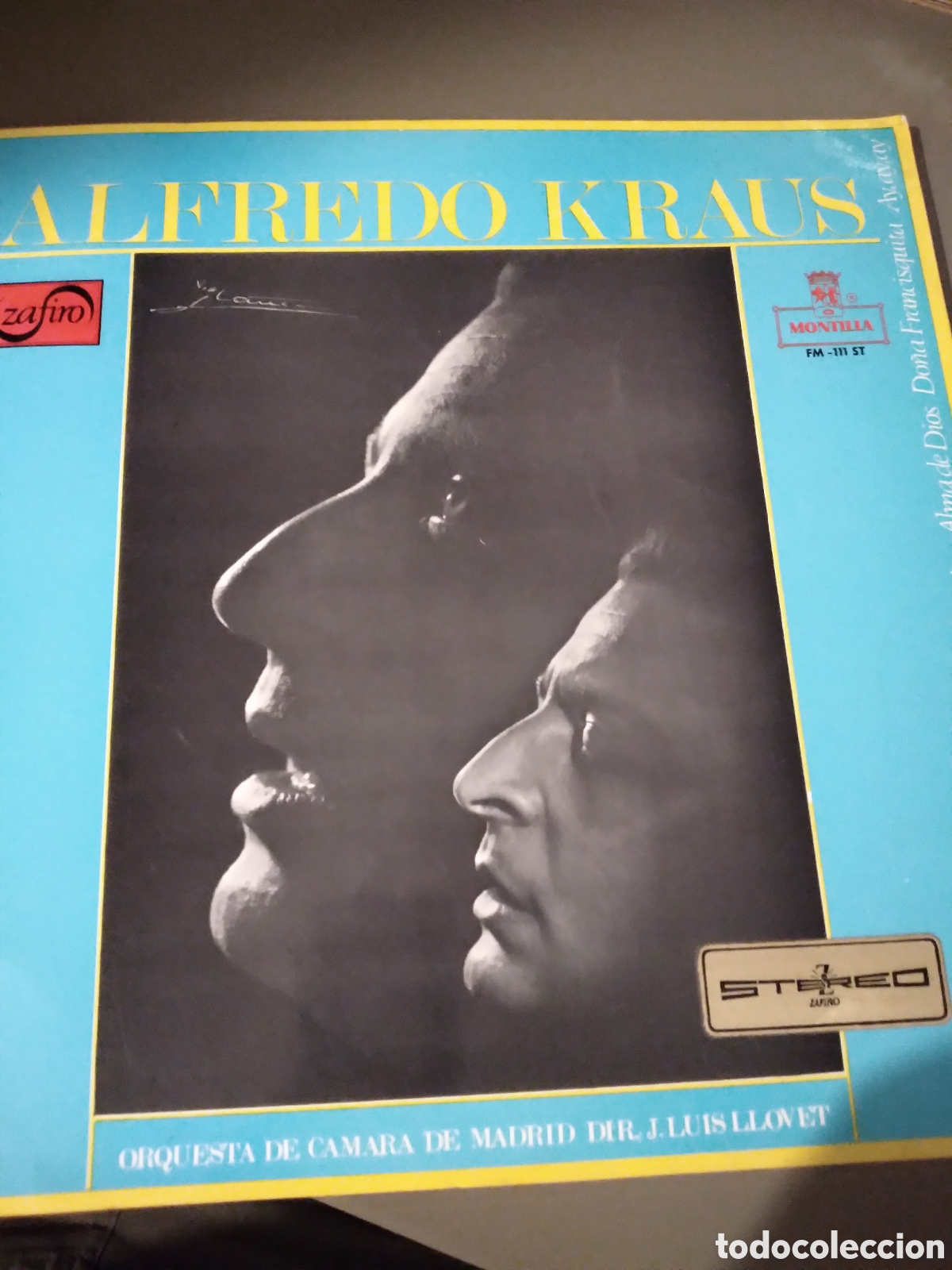 Discos de vinilo: ALFREDO KRAUS-LP VINILO- - Foto 1