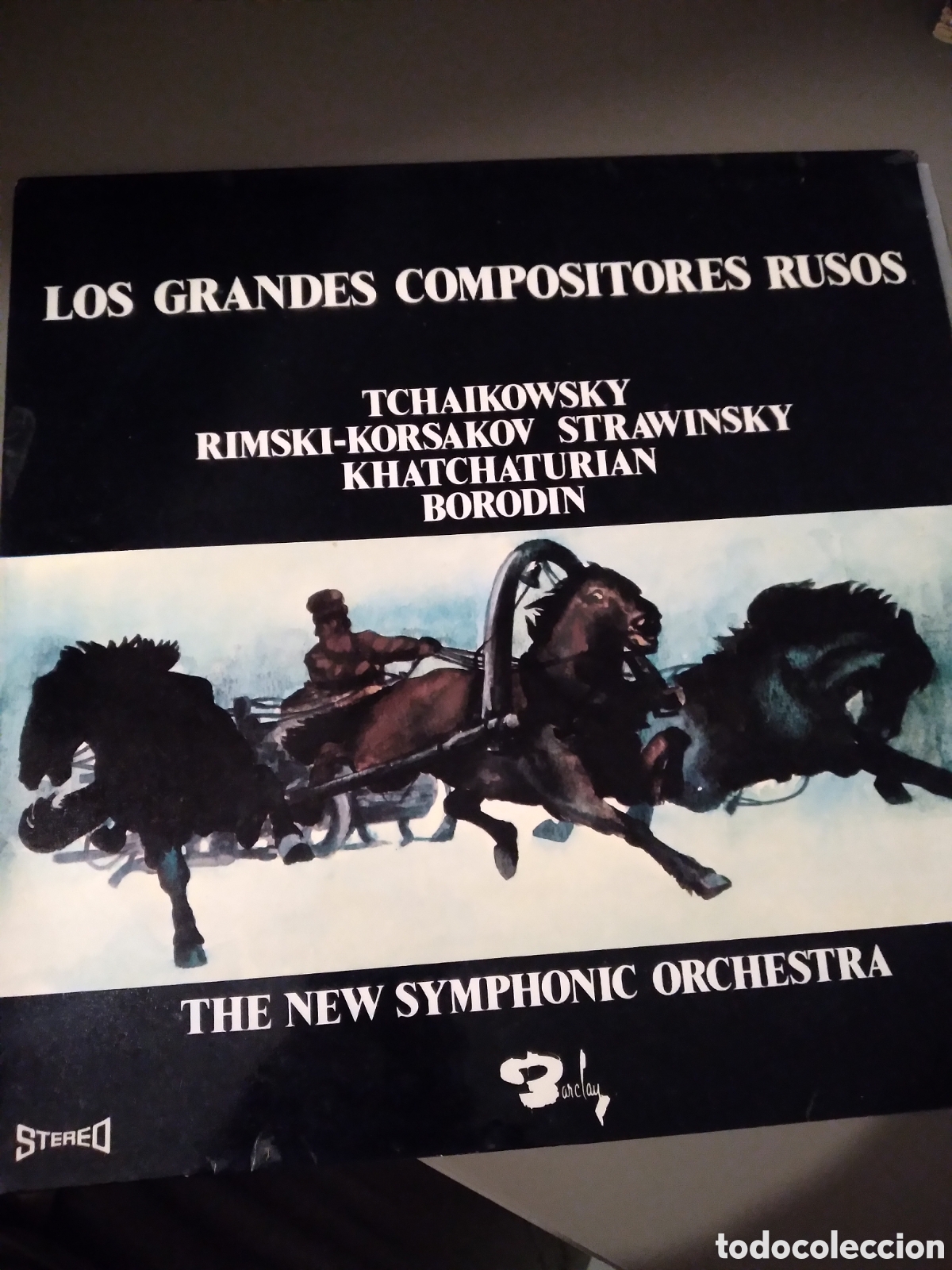 Disques de vinyle: LOS GRANDES COMPOSITORES RUSOS-TCHAIKOWSKY-RIMSKI-KORSAKOV-STRAWINSKY KHATCHATURIAN-BORODIN-LP VINIL