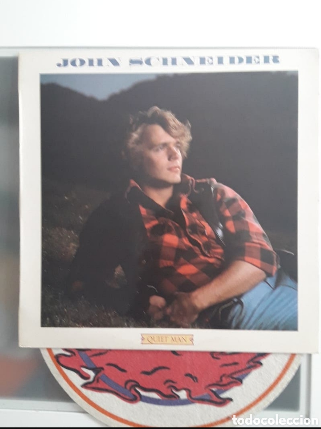 Discos de vinilo: Lp John Schneider. Quiet Man (sin usar) - Foto 1