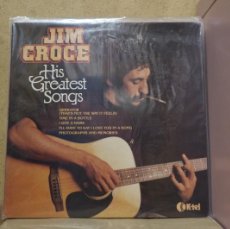 Discos de vinilo: JIM CROCE - HIS GREATEST SONGS - K-TEL NE1059 - 1980 - EDCIÓN UK. Lote 366829821