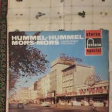 Discos de vinilo: LP HAMBURGER ORIGINALE. HUMMEL-HUMMEL MORS-MORS. Lote 366830061