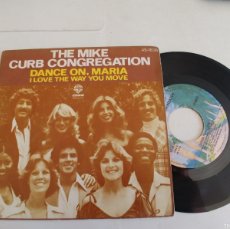 Discos de vinilo: THE MIKE CURB CONGREGATION-SINGLE DANCE ON MARIA. Lote 366830086