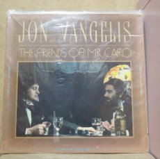 Discos de vinilo: JON AND VANGELIS - THE FRIENDS OF MR CAIRO - POLYDOR PD-1-6326 - 1981 - EDICION USA. Lote 366830096