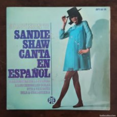 Discos de vinilo: SANDIE SHAW EUROVISION 67 - CANTA EN ESPAÑOL - SINGLE. Lote 366856881