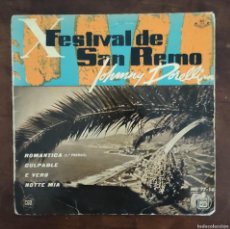 Discos de vinilo: JOHNNY DORELLI - FESTIVAL DE SAN REMO 1960 - X FESTIVAL DE SAN REMO. Lote 366859491