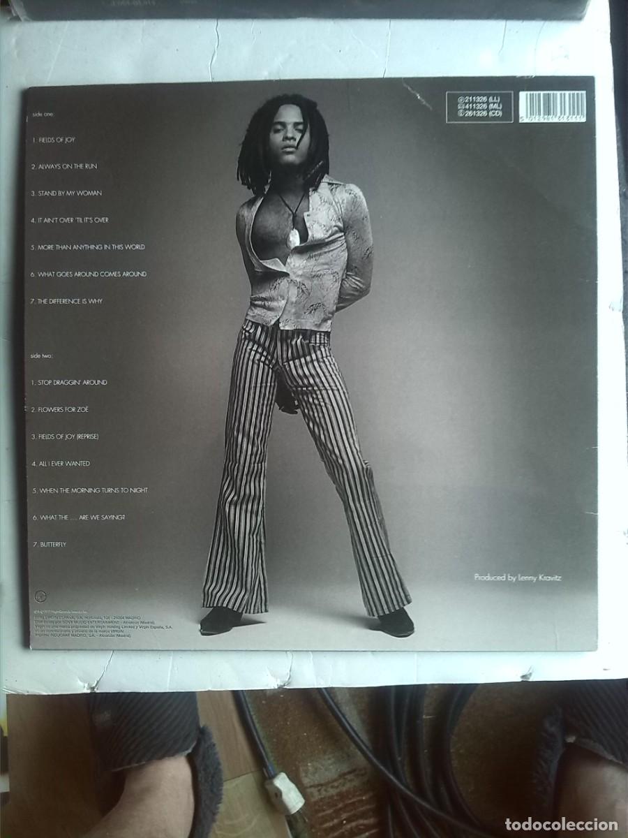 Discos de vinilo: lenny kravitz mama said 1991 insert lp - Foto 2