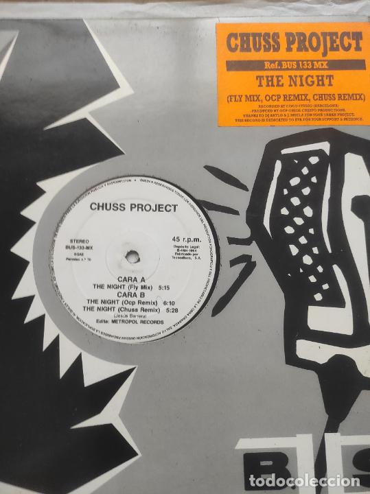 Discos de vinilo: Chuss Project The Night-MAXI-ESPA&Ntilde;A - Foto 1