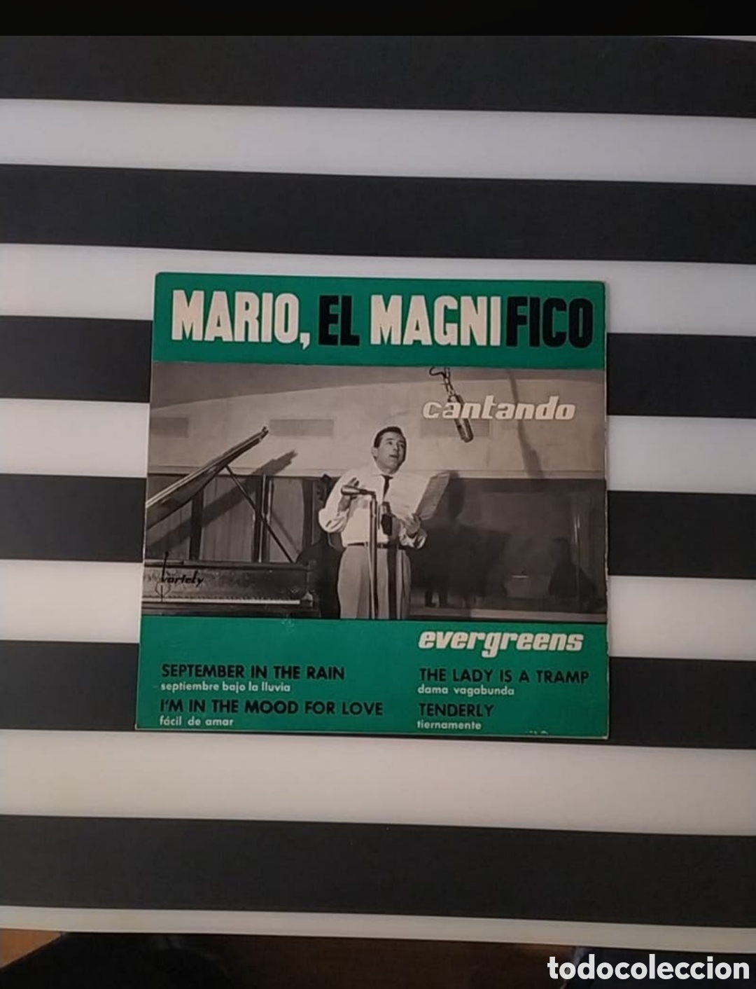 Discos de vinilo: Single de vinilo Mario El Magnifico - Foto 1