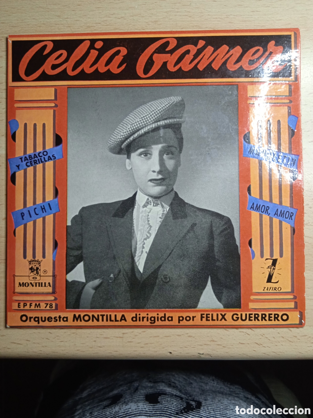 Discos de vinilo: EP 7&rdquo; Celia Gamez 1962 Chotis. Nuevo!!! - Foto 1