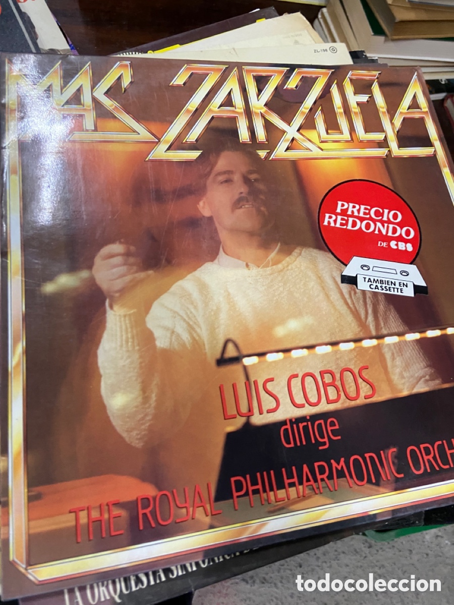 Discos de vinilo: MAS ZARZUELA. LUIS COBOS - Foto 1