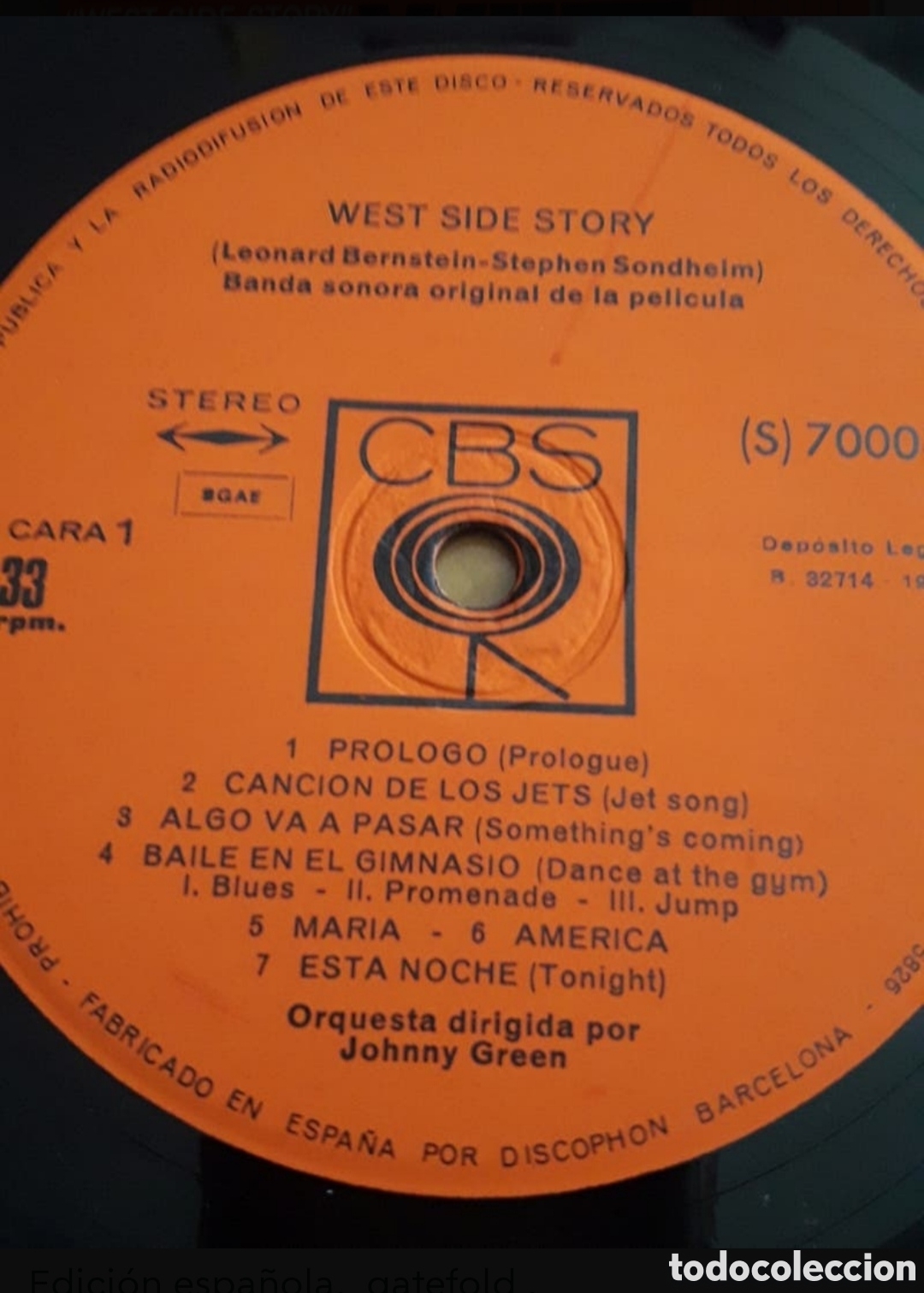 Discos de vinilo: Lp Bso West Side Story - Foto 4
