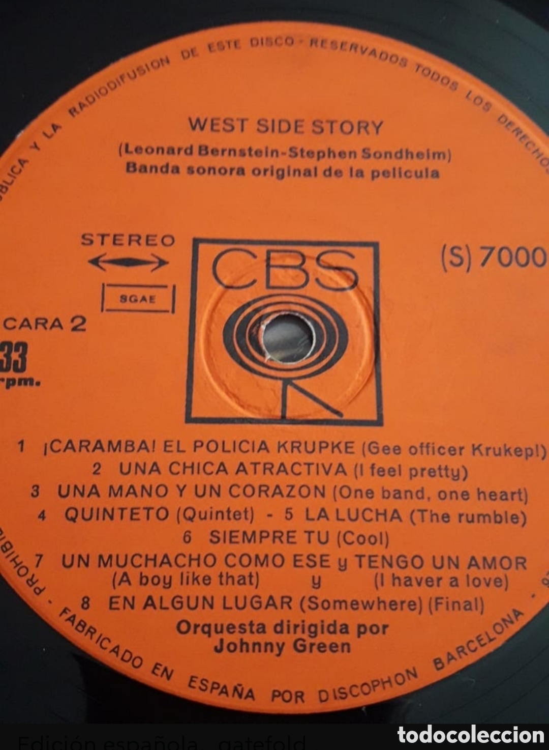Discos de vinilo: Lp Bso West Side Story - Foto 5