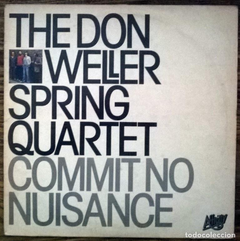 Discos de vinilo: The Don Weller Spring Quartet. Commit no nuisance. Affinity, UK 1979 LP - Foto 1