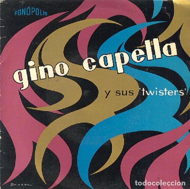 Vinyl-Schallplatten: Gino Capella - Cerca de las siete; Llegar&aacute;; Fren&eacute;tico amor + 1 - FON&Oacute;POLIS FB-63-8 - 1963