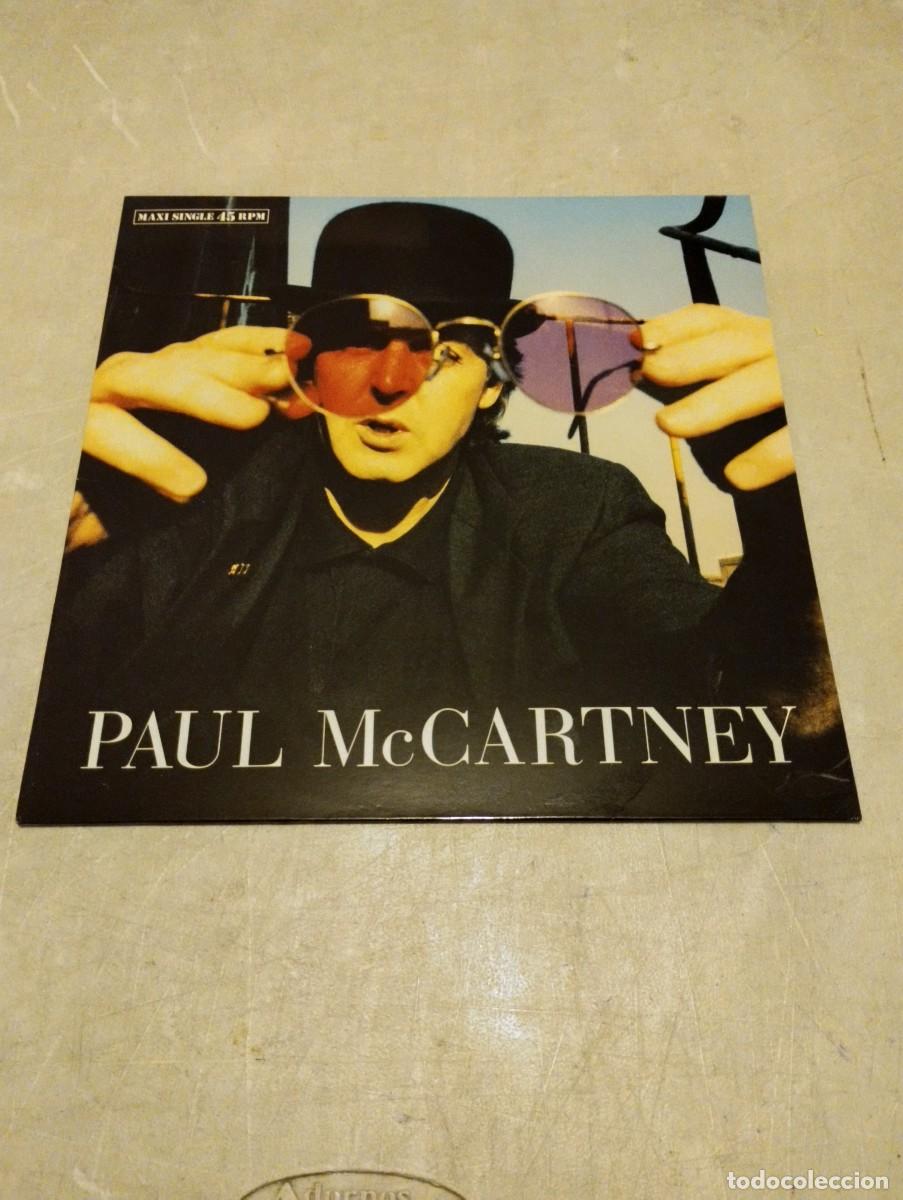 Discos de vinilo: Paul McCartney Maxi single My Brave Face Esp.1989 - Foto 1