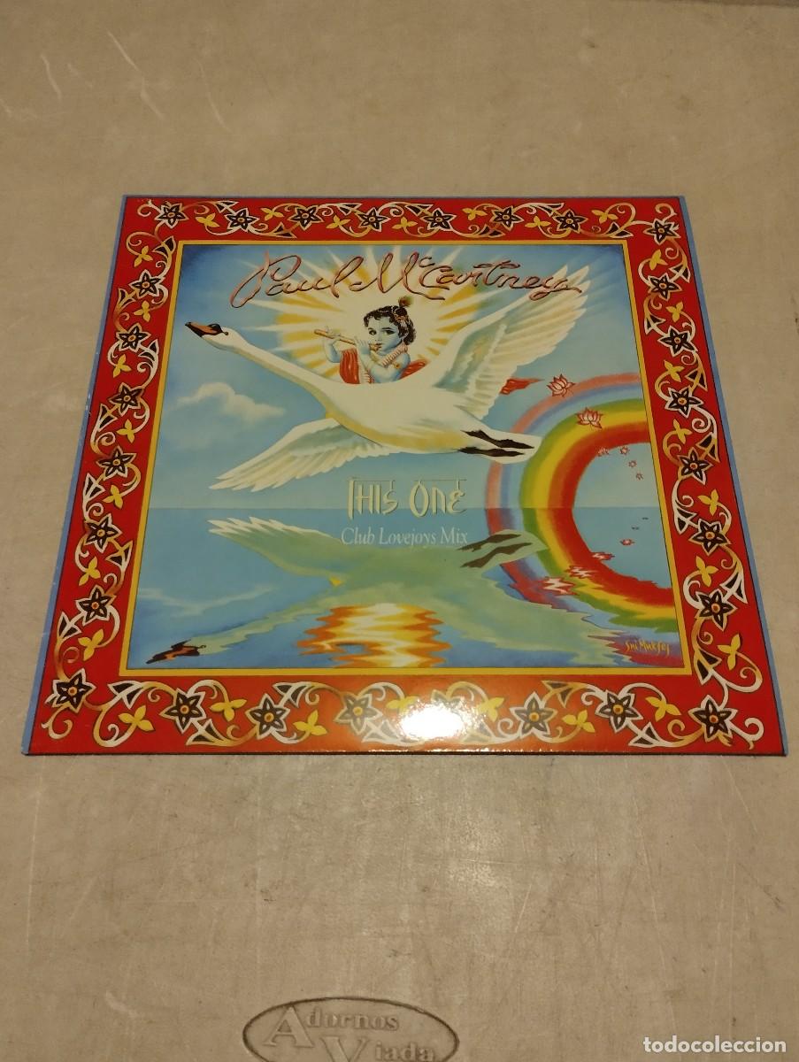 Discos de vinilo: Paul McCartney Maxi single This One UK.1989 - Foto 1