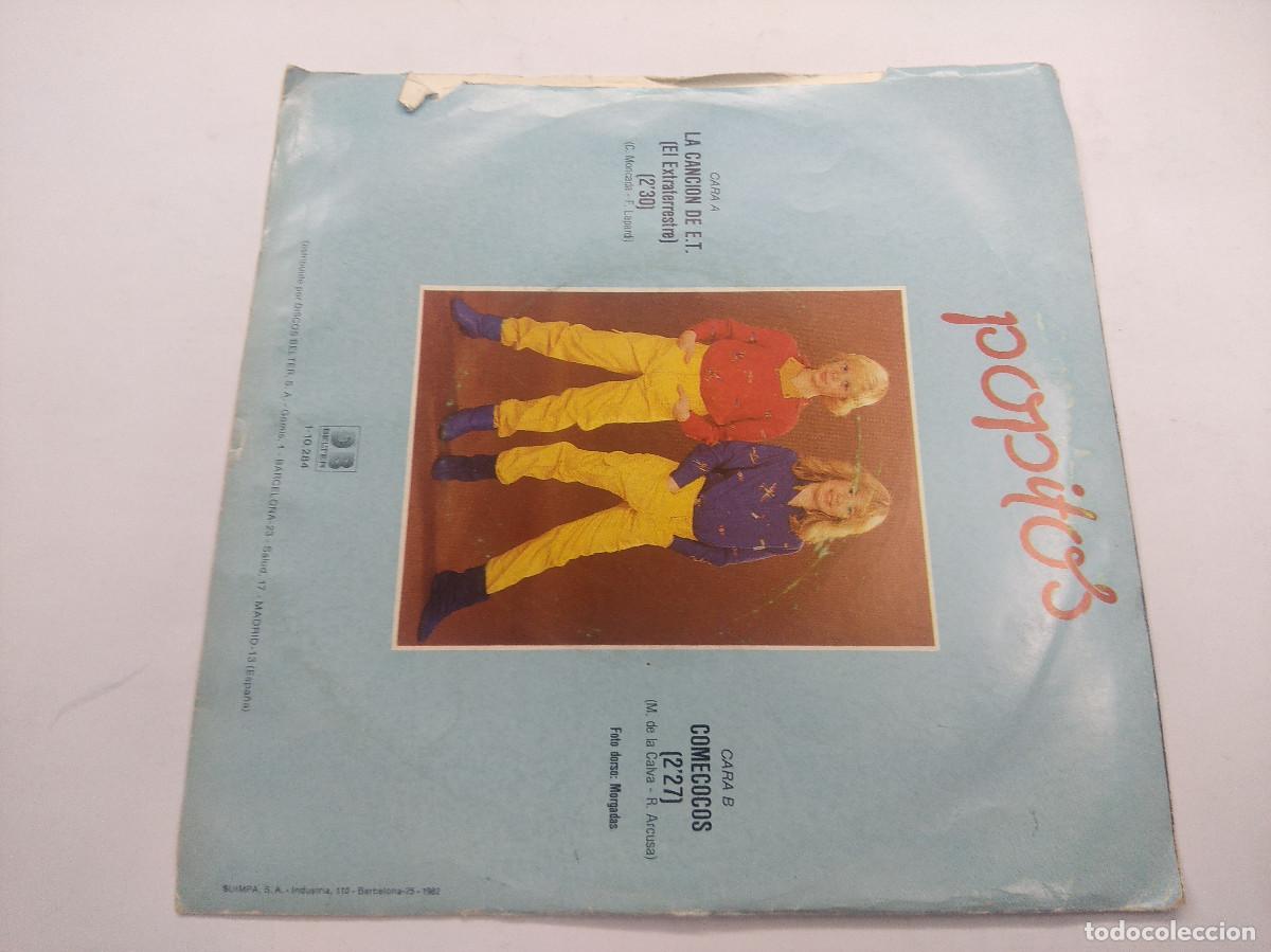Discos de vinilo: E.T. EL EXTRATERRESTRE/POPITOS/SINGLE. - Foto 3
