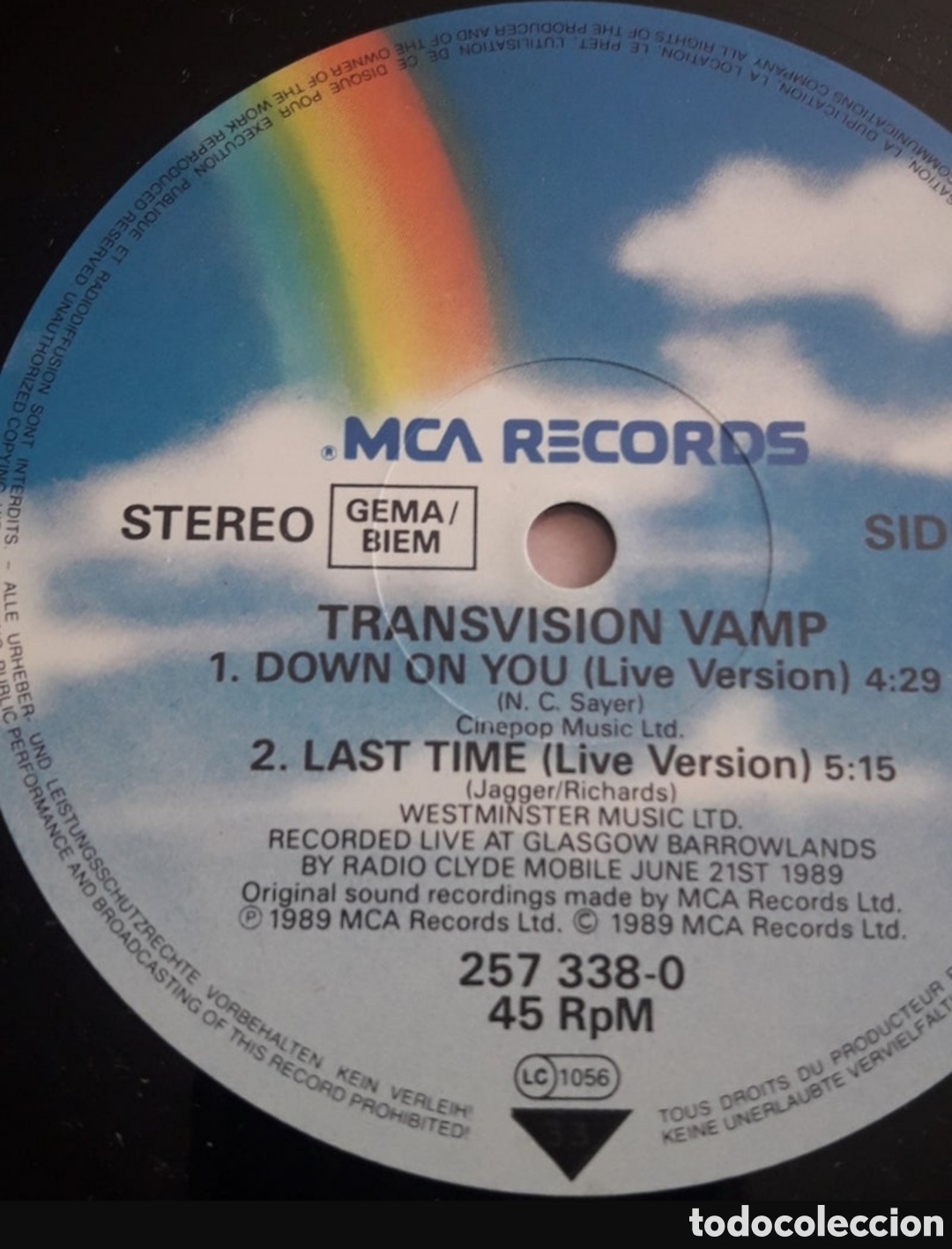 Discos de vinilo: Maxi single Transvision Vamp. Born to be sold - Foto 4