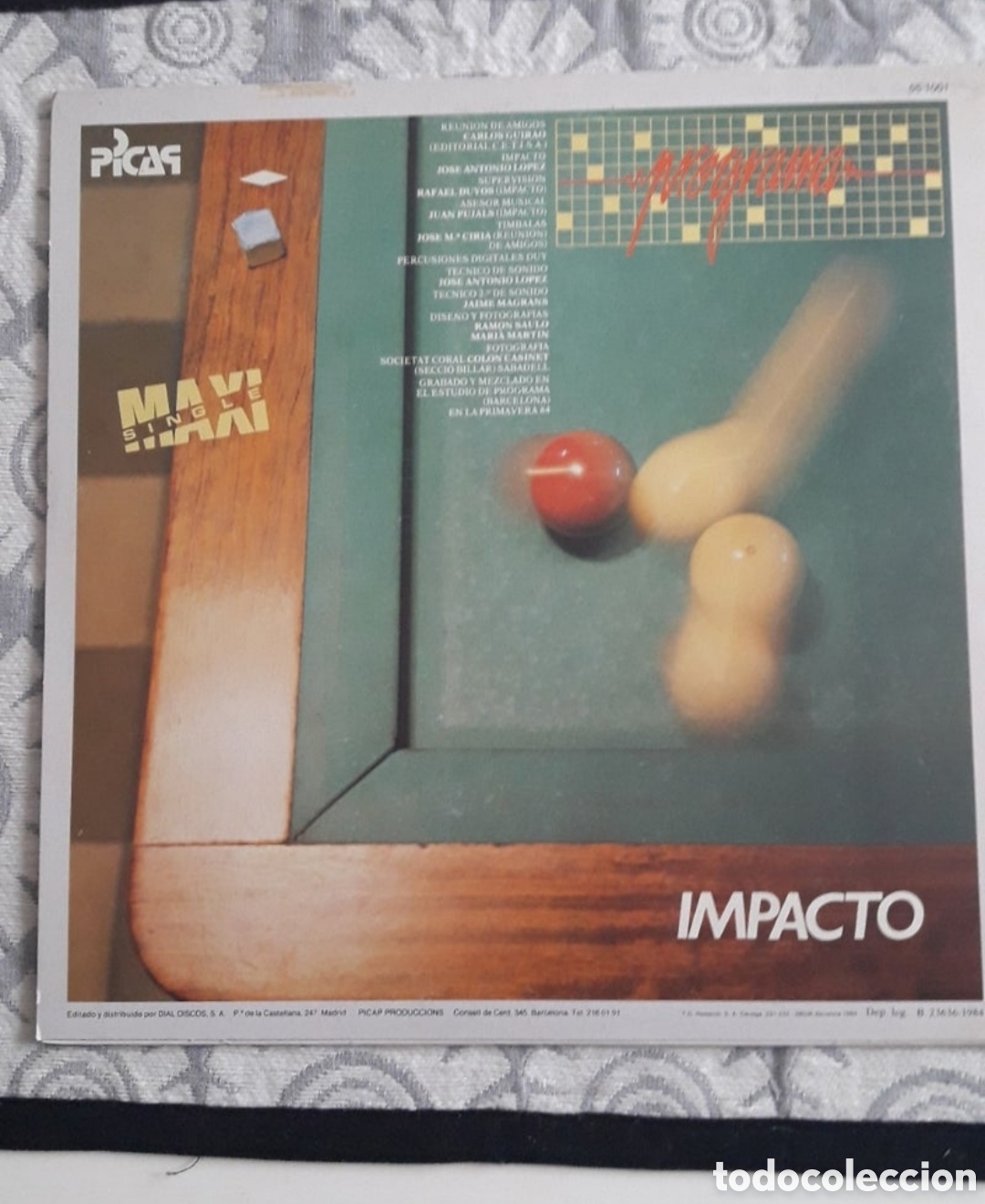 Discos de vinilo: Maxi single Programa. Reuni&oacute;n de Amigos - Foto 2