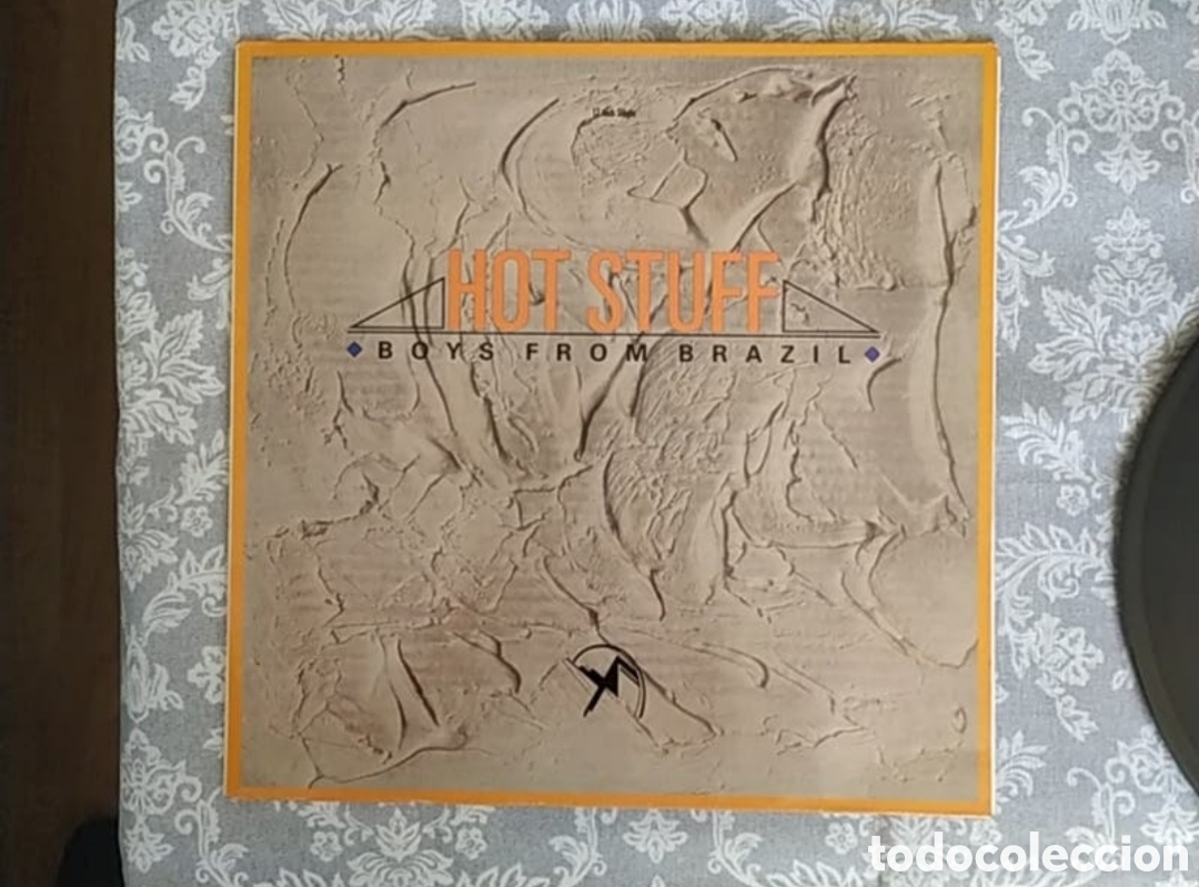 Discos de vinilo: Maxi single Boys From Brazil. Hot Stuff - Foto 1