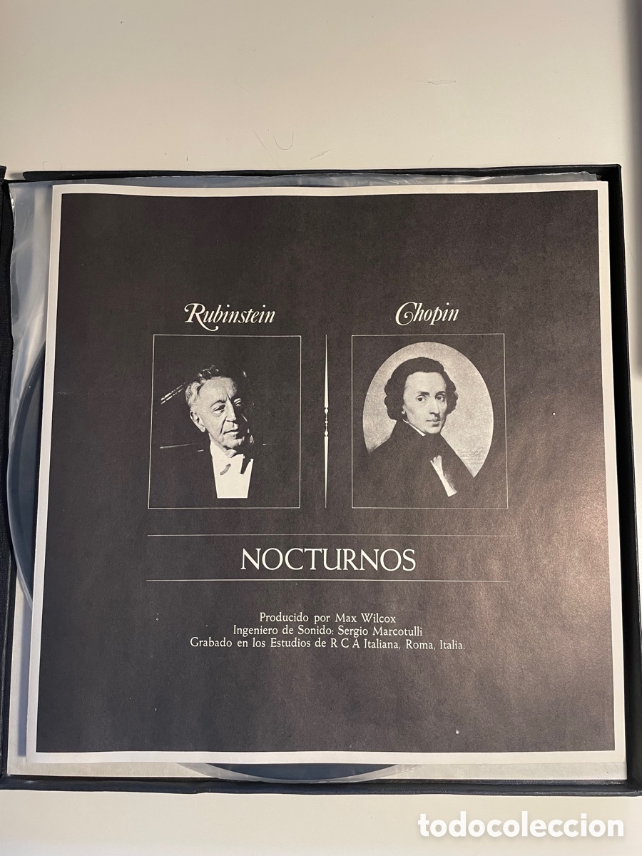 Discos de vinilo: Rubinstein. Nocturnos Chopin - Foto 3