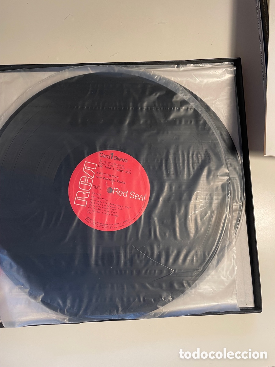 Discos de vinilo: Rubinstein. Nocturnos Chopin - Foto 7