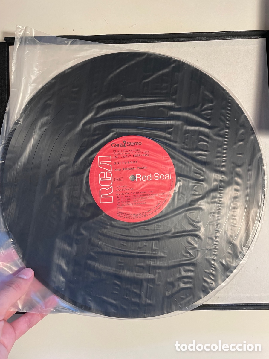 Discos de vinilo: Rubinstein. Nocturnos Chopin - Foto 8