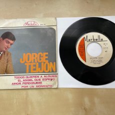 Discos de vinilo: JORGE TEIJON - TODOS QUIEREN A ALGUIEN +3 EP 7” SINGLE VINILO 1964 SPAIN. Lote 367032621