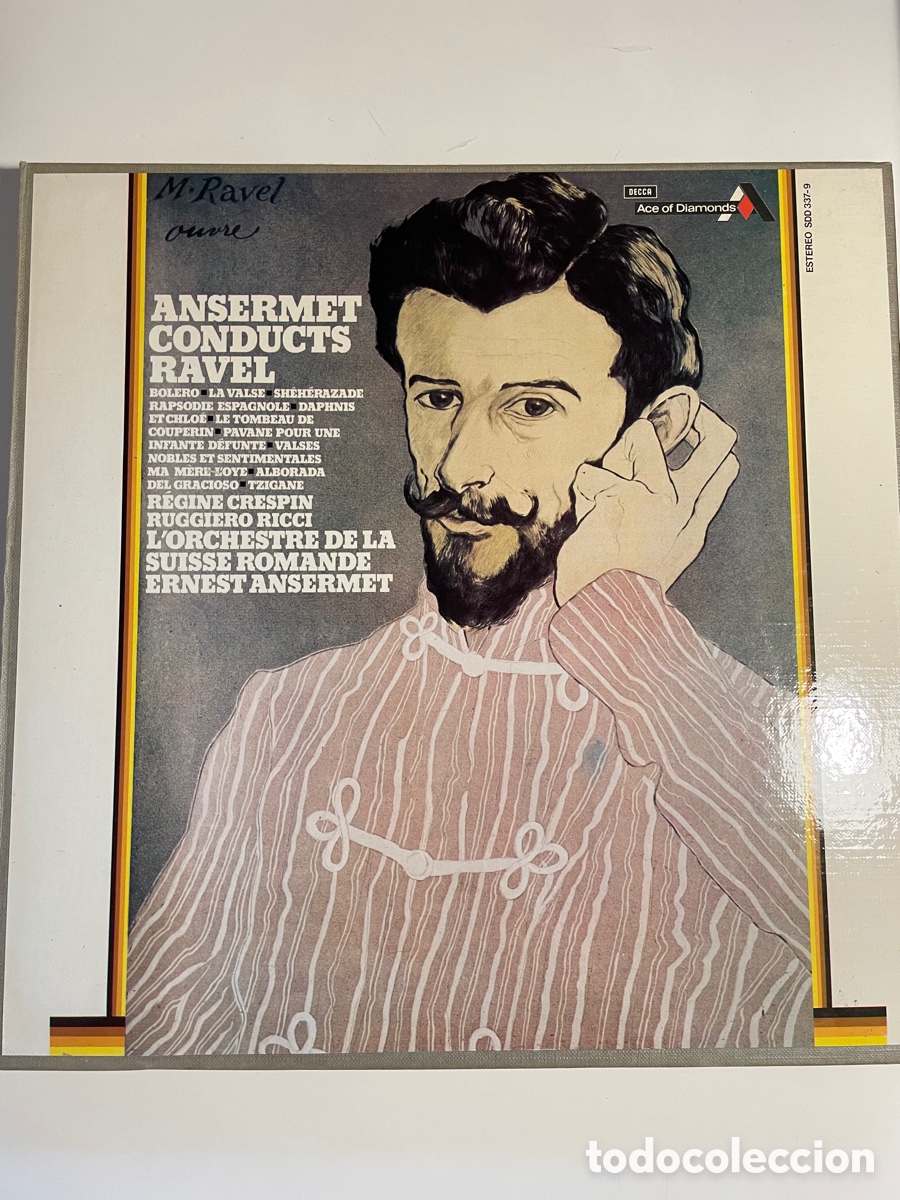 Discos de vinilo: Ansermet conducts Ravel. - Foto 1