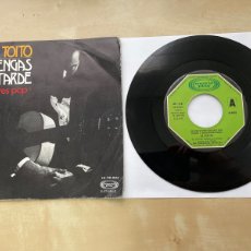 Discos de vinilo: EL TOITO - NO VENGAS TARDE / SOLEARES 7” SINGLE VINILO 1975 SPAIN MOVIEPLAY. Lote 367033366