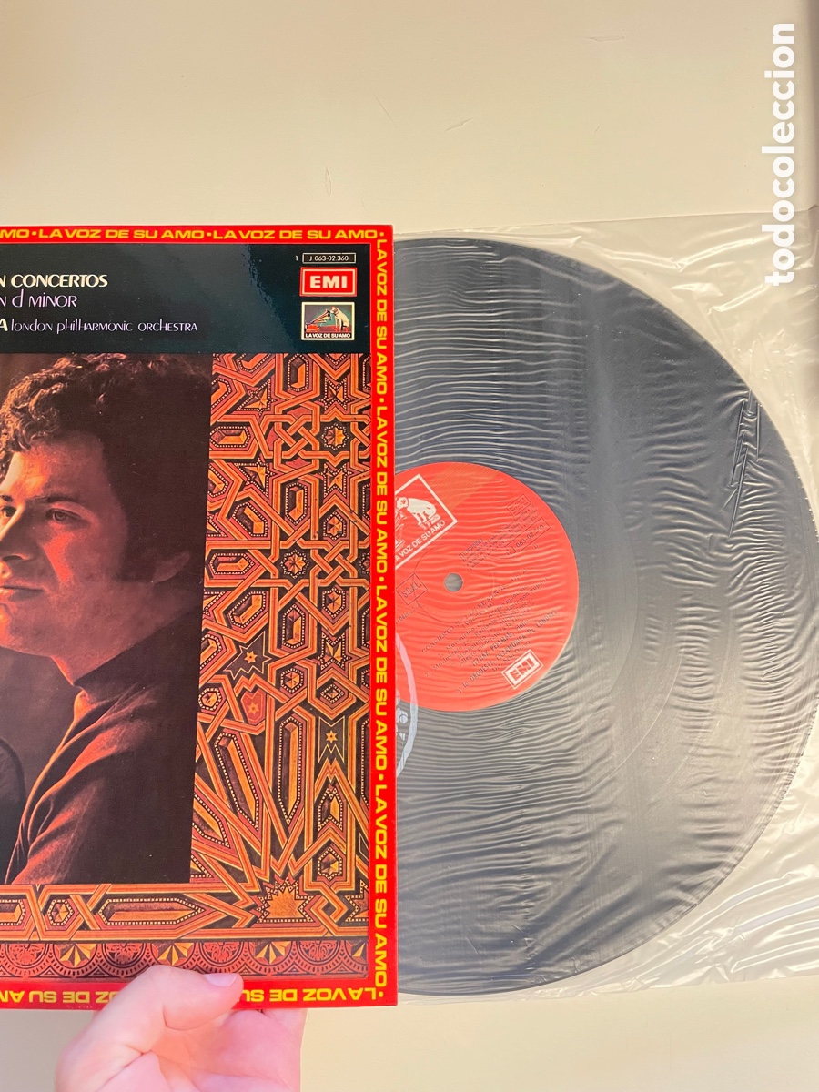 Discos de vinilo: Wieniawski - Dos conciertos de viol&iacute;n. - Foto 5
